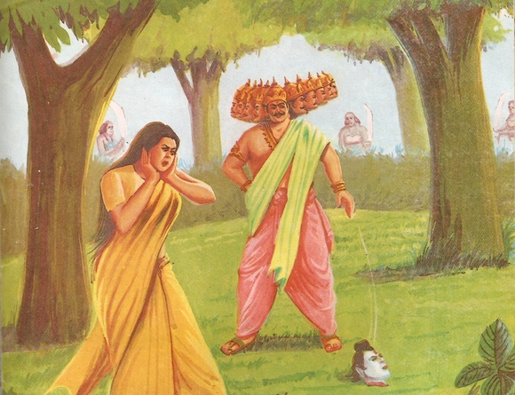 Rama And Sita Ravana